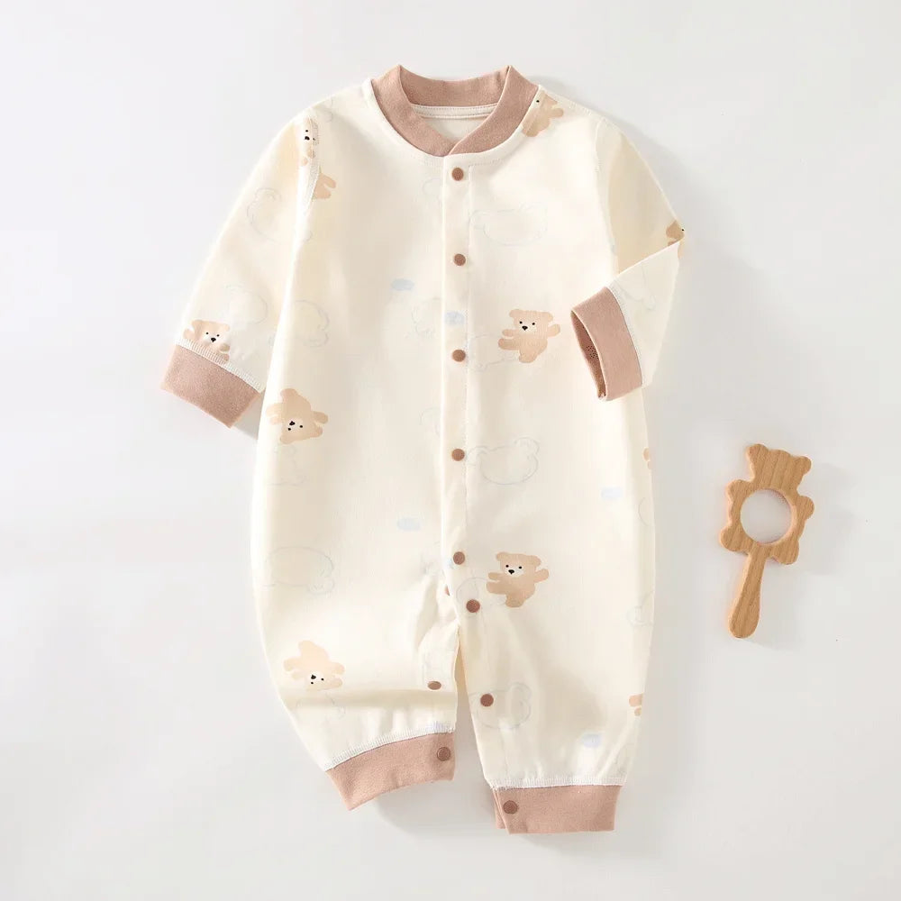 Cozy Ribbed Baby Romper