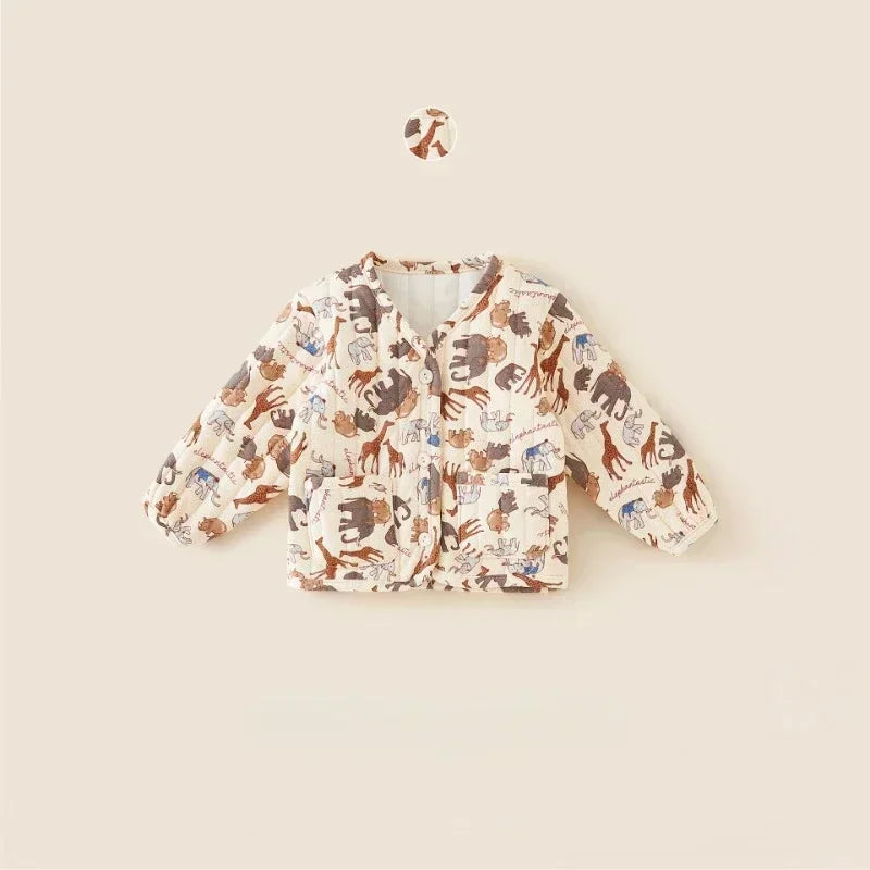 Cozy Quilted Baby Jackets - Stylish Warmth for Little Ones!