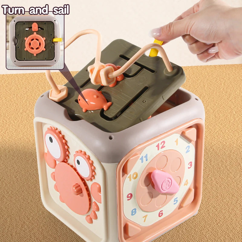 Multifunctional Musical Activity Cube for Babies & Toddlers