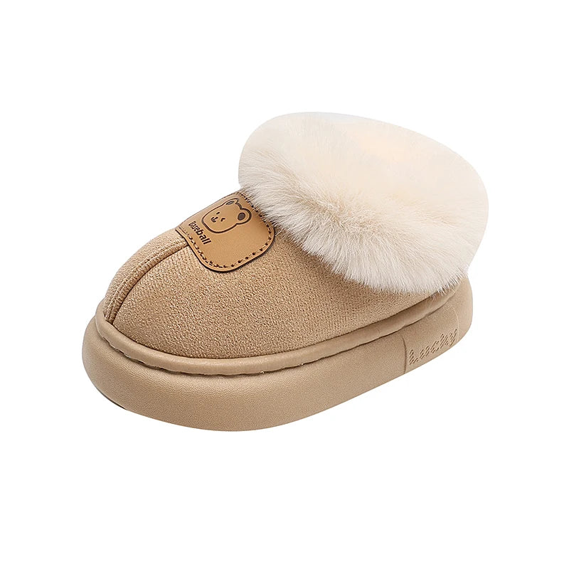 Cozy Bear Faux Fur Baby Boots