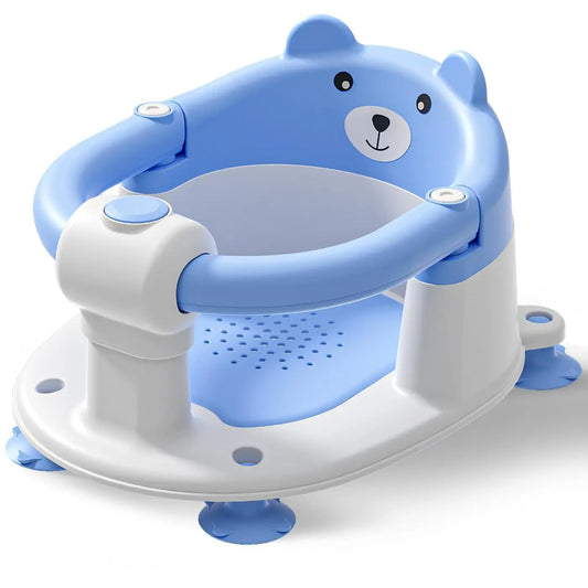 Adorable Bear-Themed Baby Bath Seat