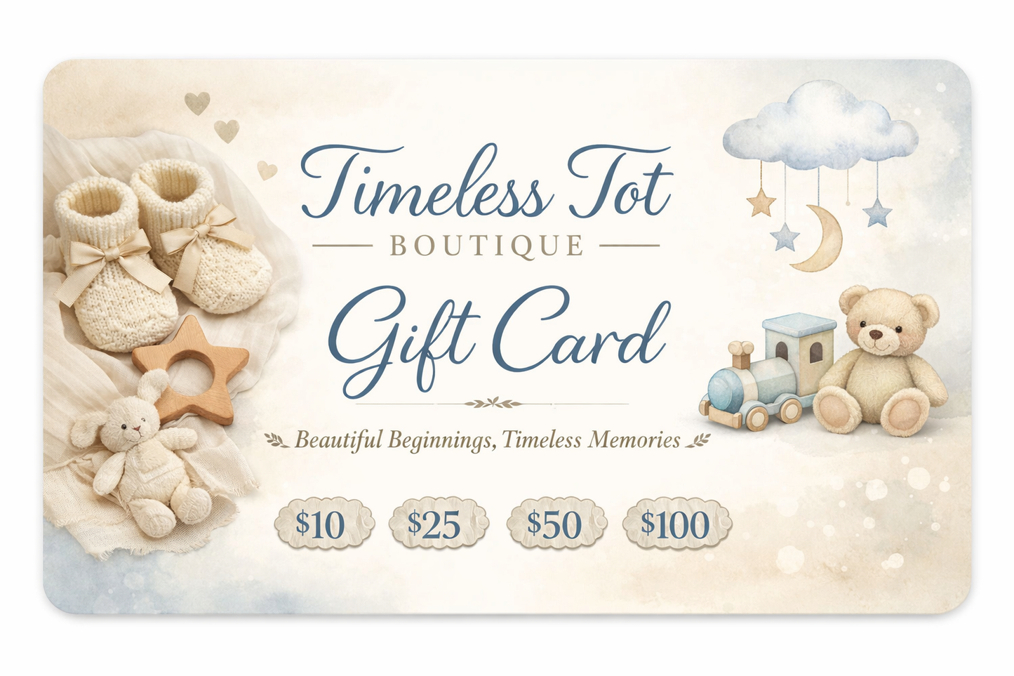 TImeless Tot Boutique Gift Cards