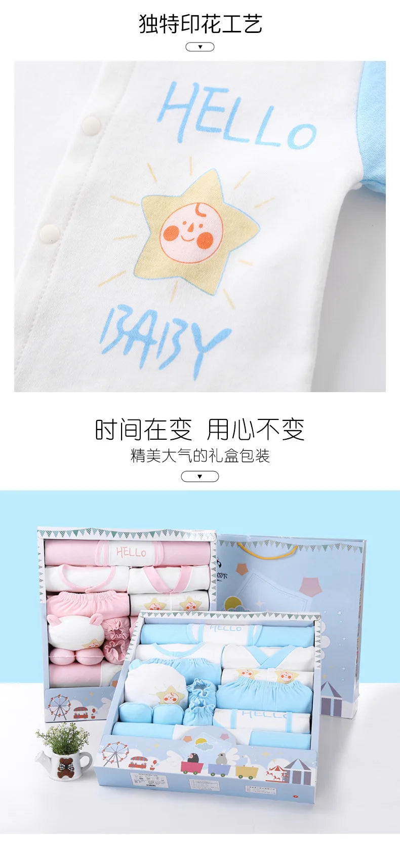Hot 18 Pcs New Born Baby Supplies Newborn Gift Set /Baby Boy Girl Infant Clothing Set/ Baby Clothing High Quality!