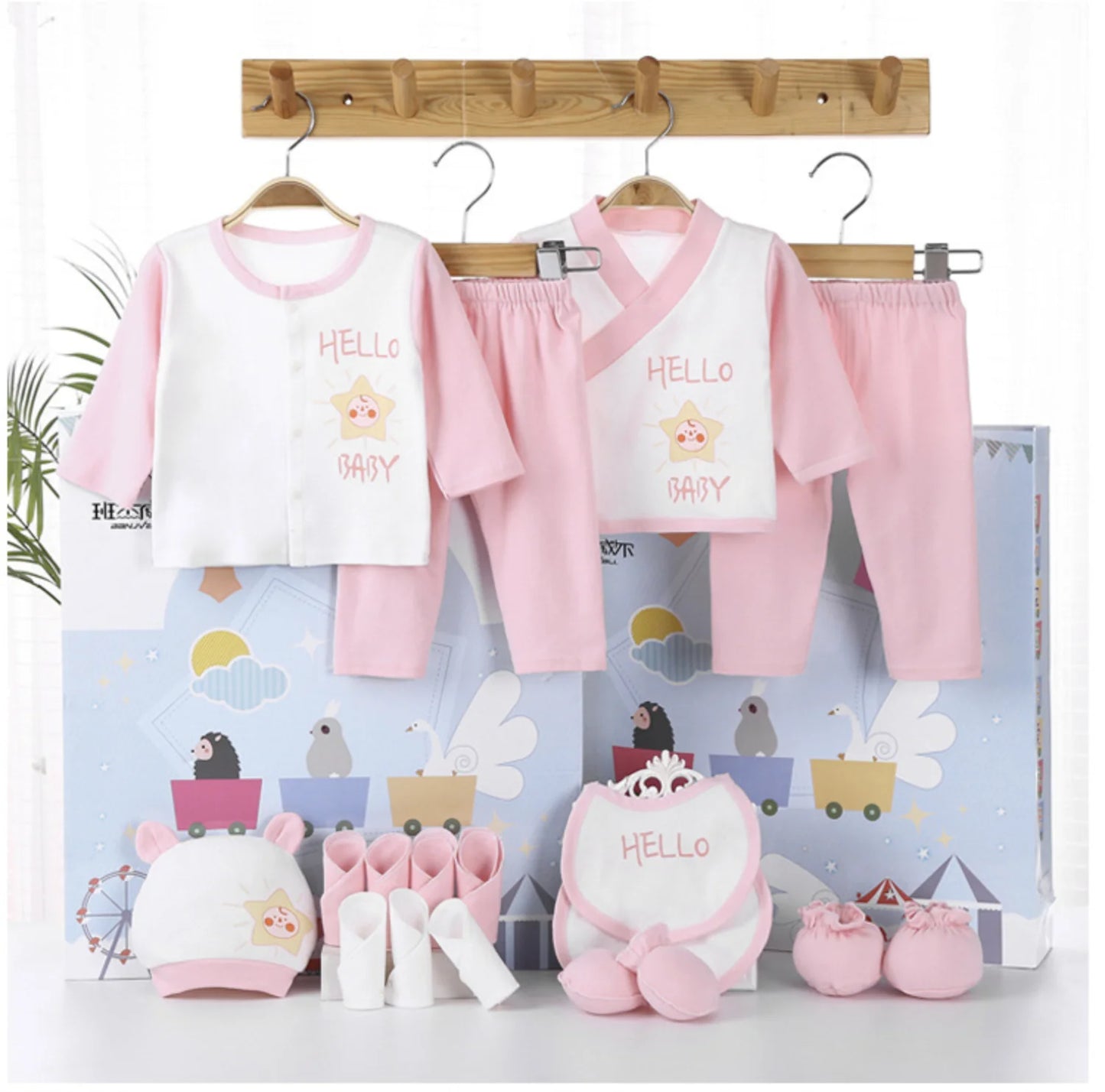 Hot 18 Pcs New Born Baby Supplies Newborn Gift Set /Baby Boy Girl Infant Clothing Set/ Baby Clothing High Quality!