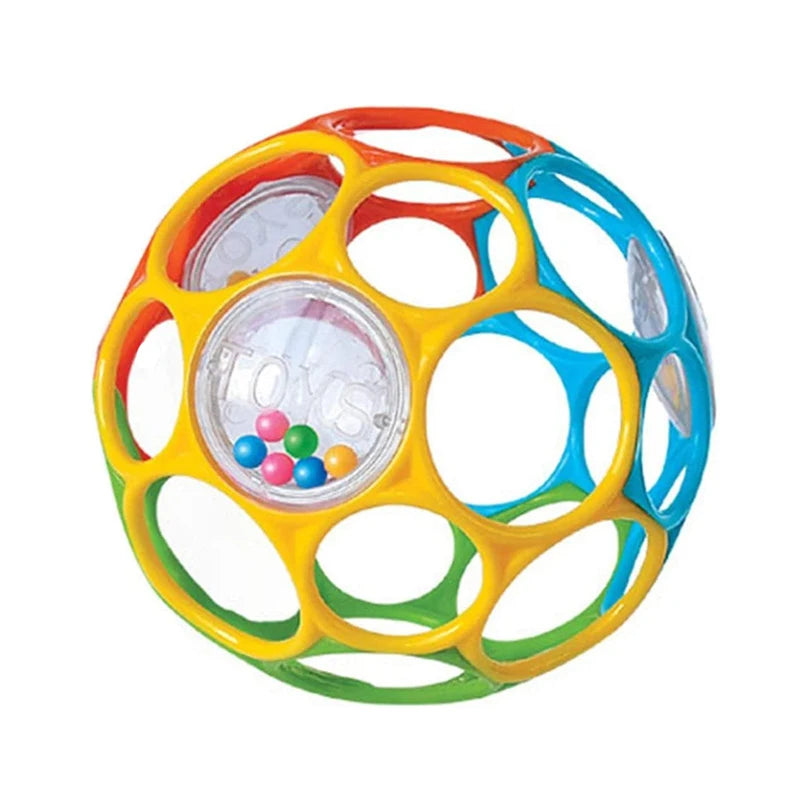 Vibrant Oball Sensory Rattle Toy