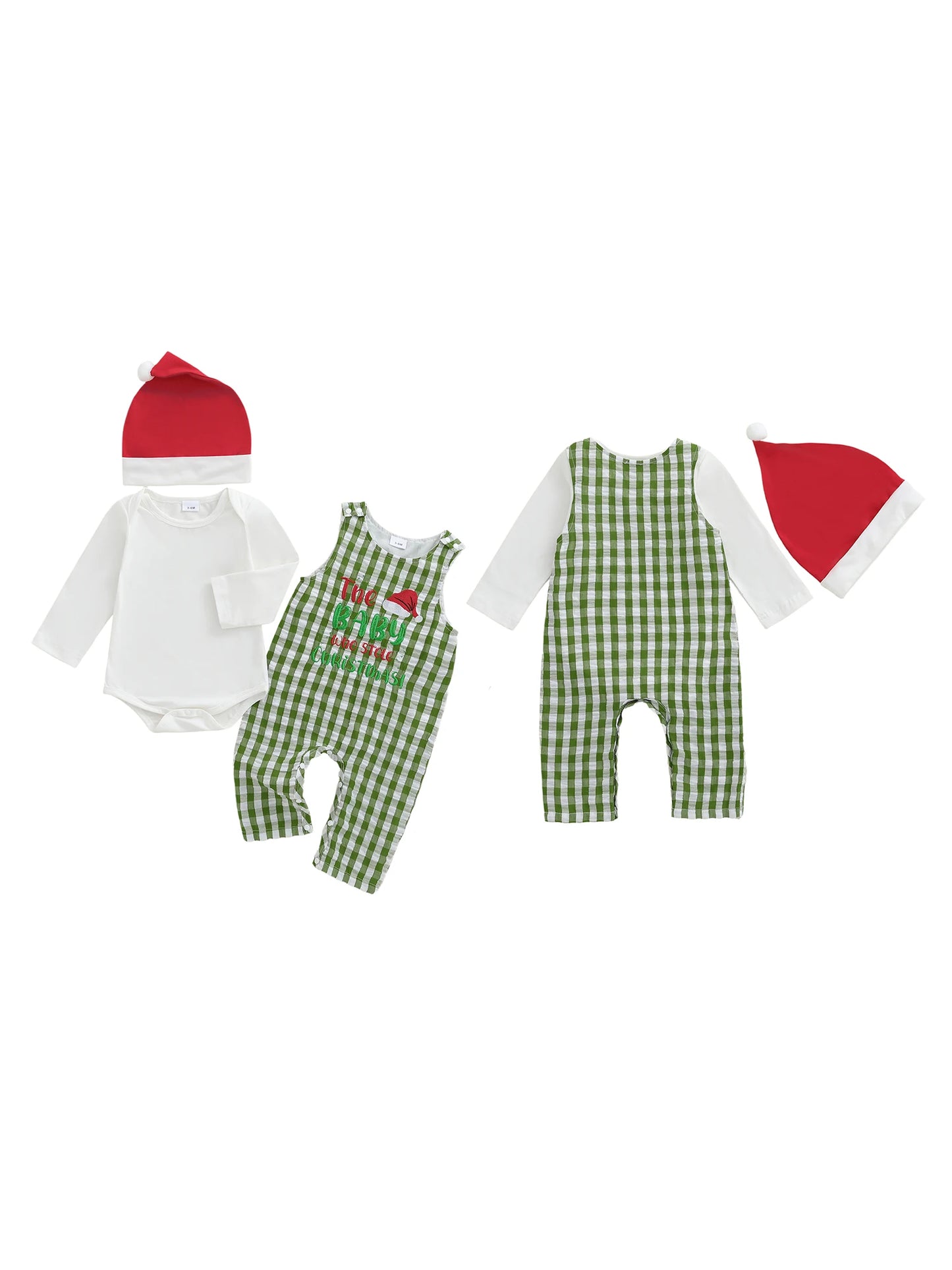 Baby Girl or Boy Christmas Outfit 0-24 Months