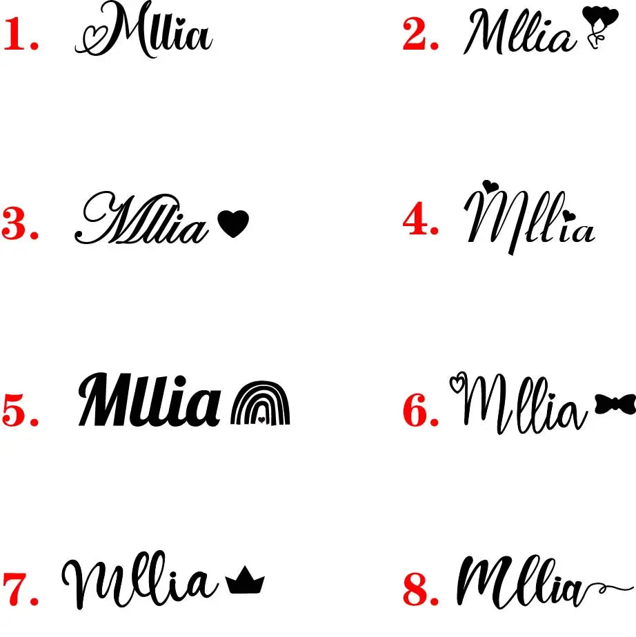 Baby Gift Box 8pcs with Personalized Name,Natural Wood Teether Rattle Set,Custom Baby Toy,Baby Name Announcement Baby Brush