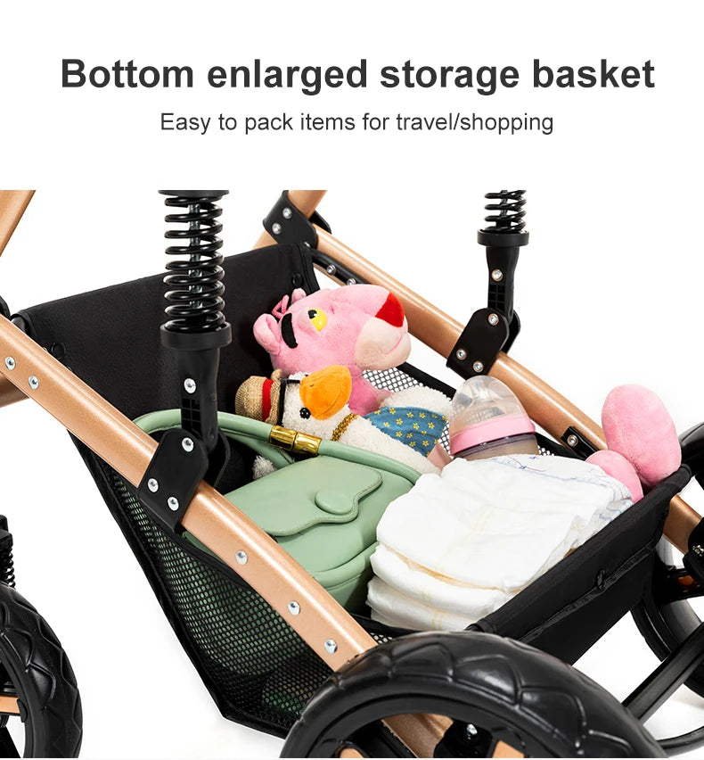 Premium "Magic ZG" Convertible Lightweight Baby Stroller