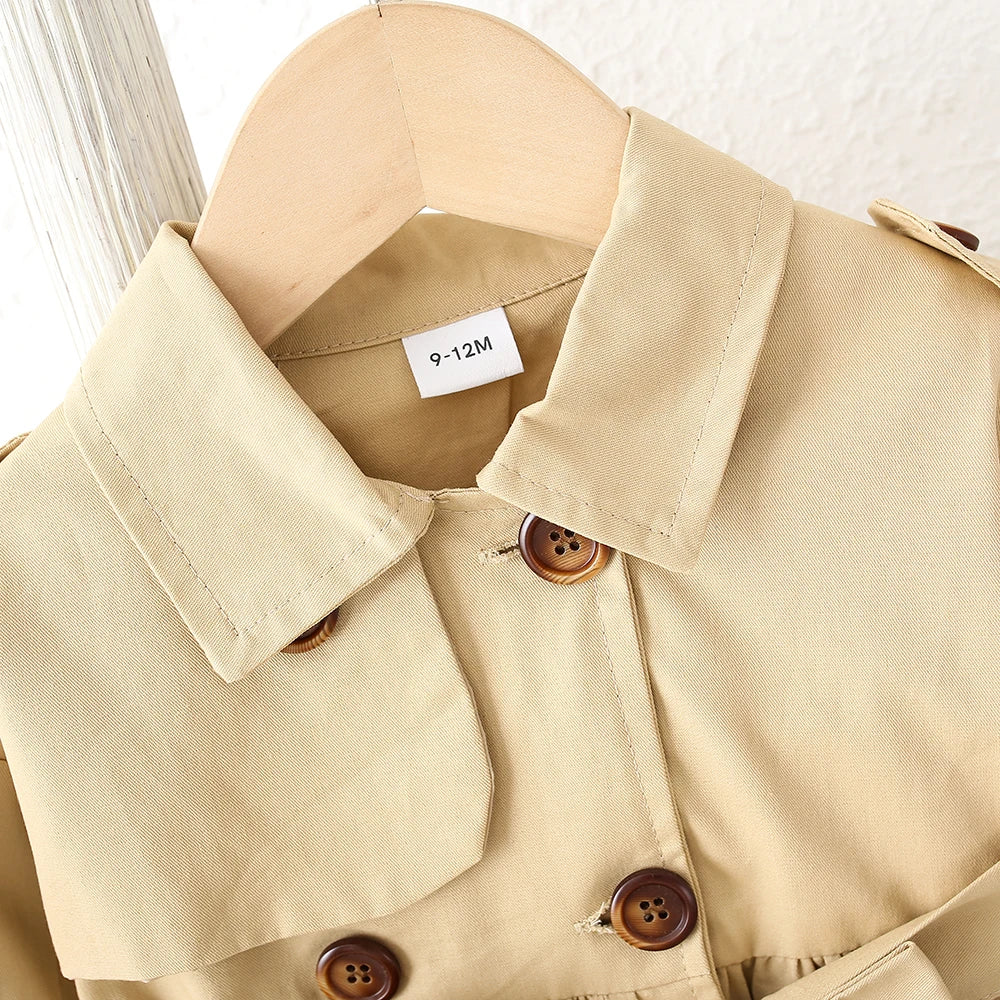 Adorable Children's Trench Coat