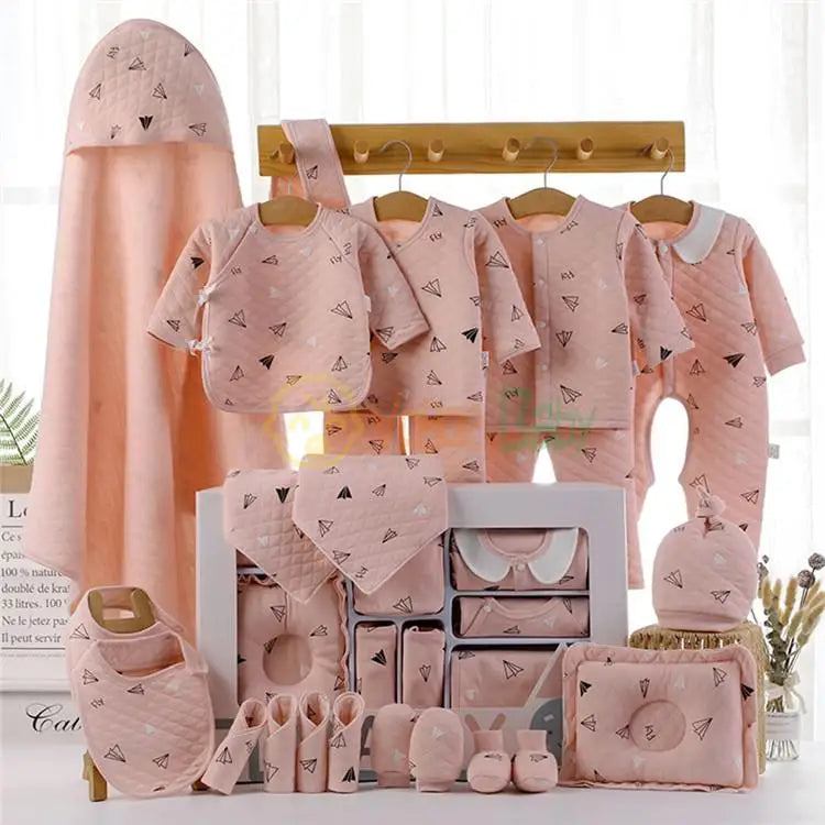 18/21pcs Newborn Clothes Baby Gift Pure Cotton Baby Set 0-6 Months Summer Autumn And Winter Kids Clothes Suit Unisex Without Box