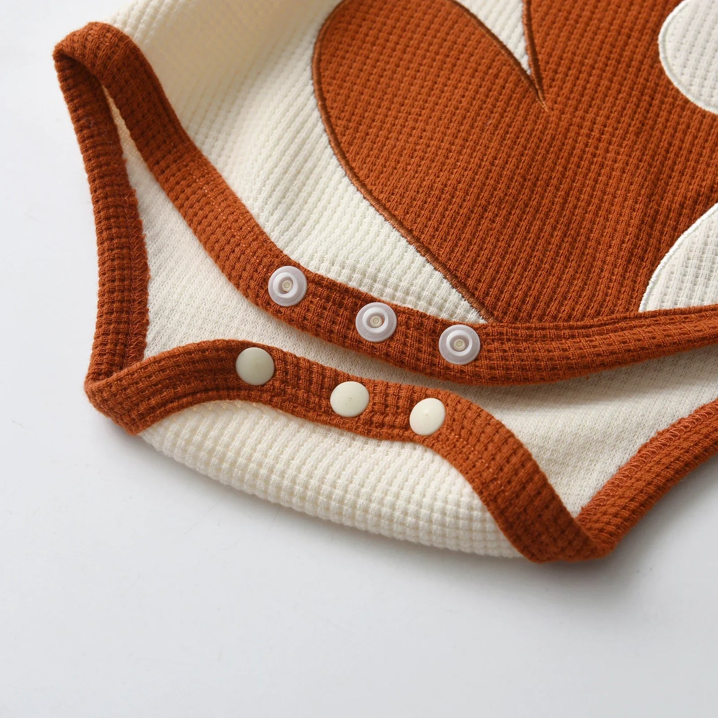 Keep your Baby Boy warm with this Cute Bear Waffle Knit Baby Outfit
