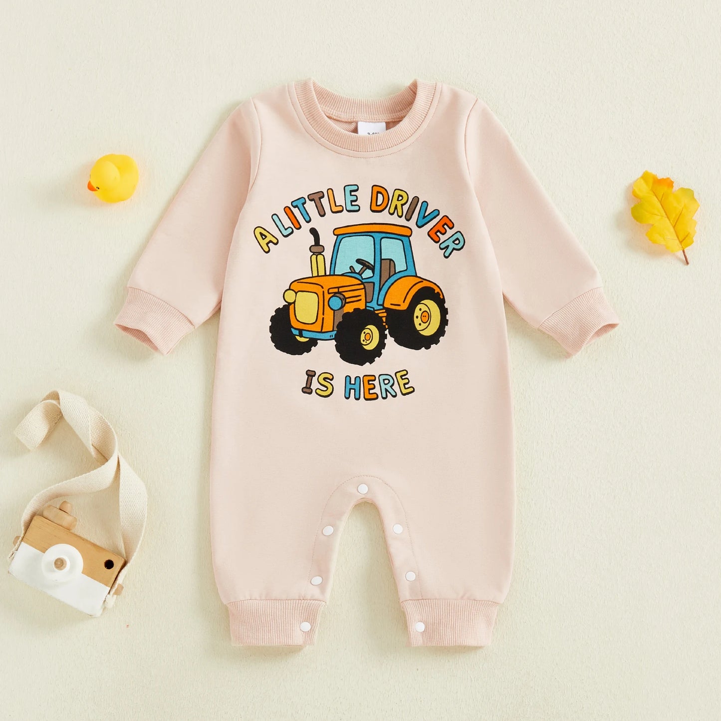 Little Driver Baby Romper