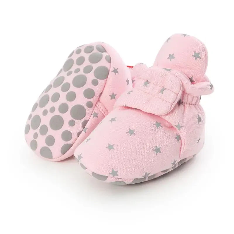 Newborn Stary Cotton Booties