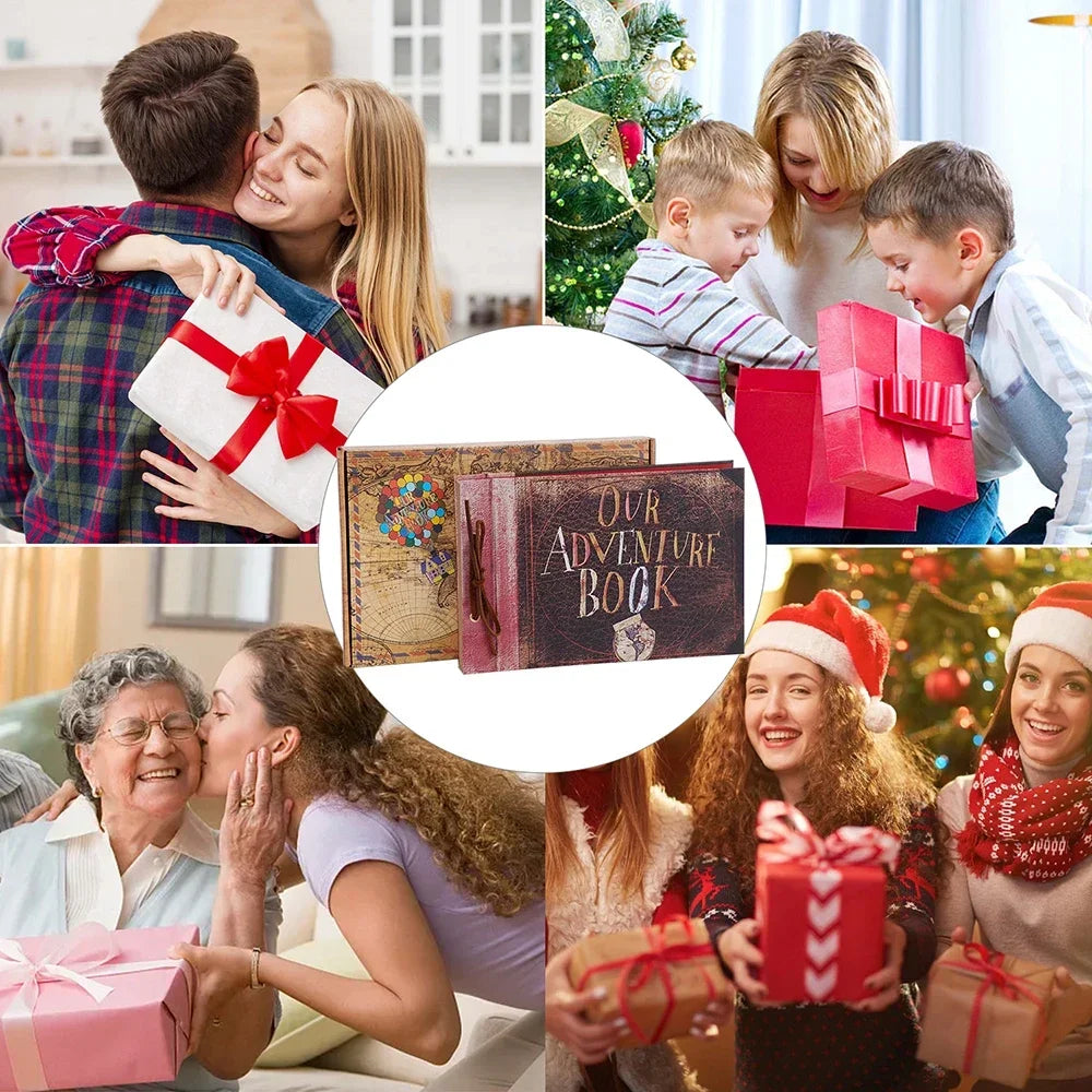 80 pages  Adventure Book Scrapbook Photo Album