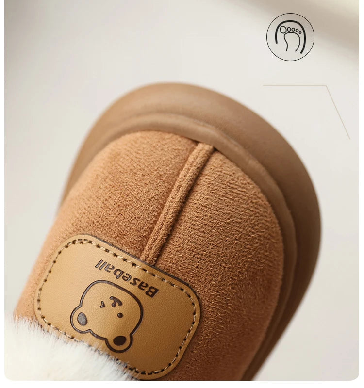 Cozy Bear Faux Fur Baby Boots