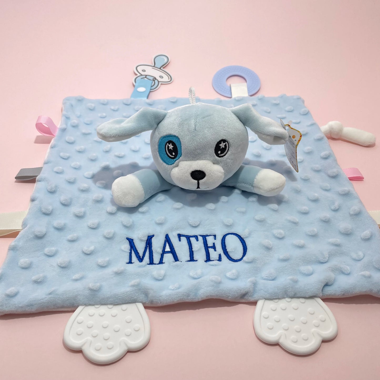 Personalized Security Blanket for Girls and Boys Newborn Gifts Embroidered Baby Blanket Baby Shower Gifts 1st Birthday Gift