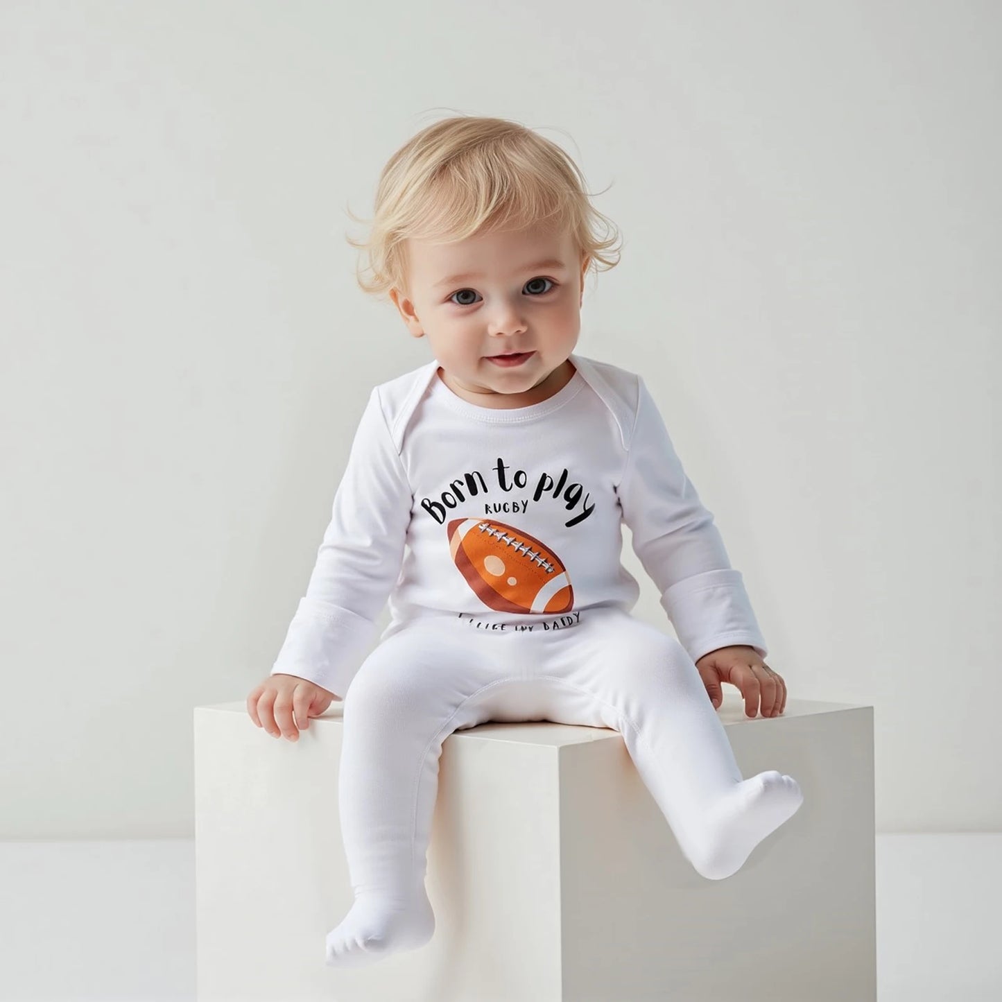 “Born to Play Like My Daddy” Baby Sleeper – Multiple Styles