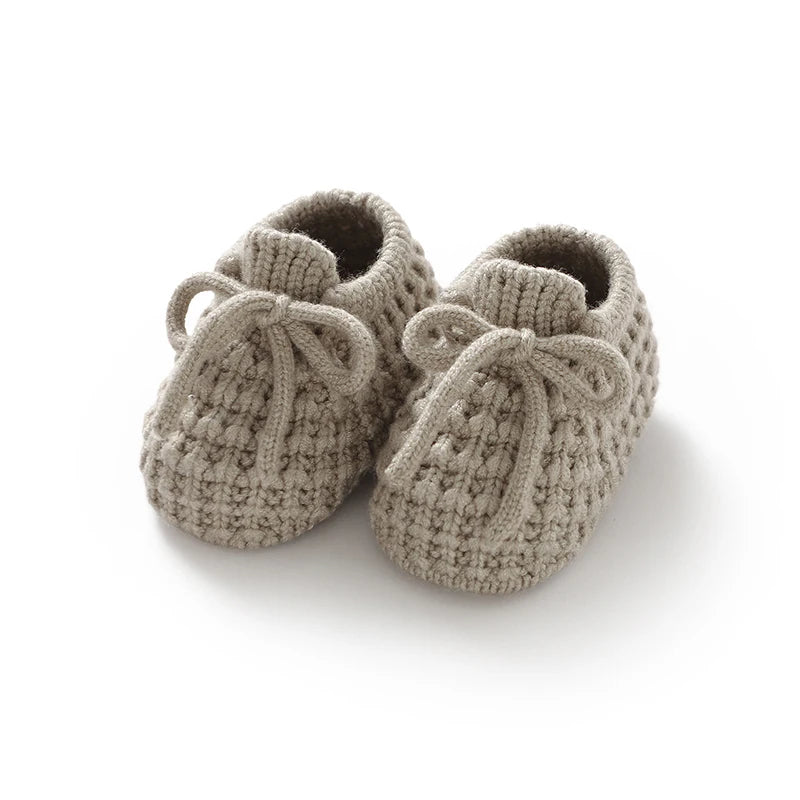 Soft Knitted Baby Booties in Selective Colors