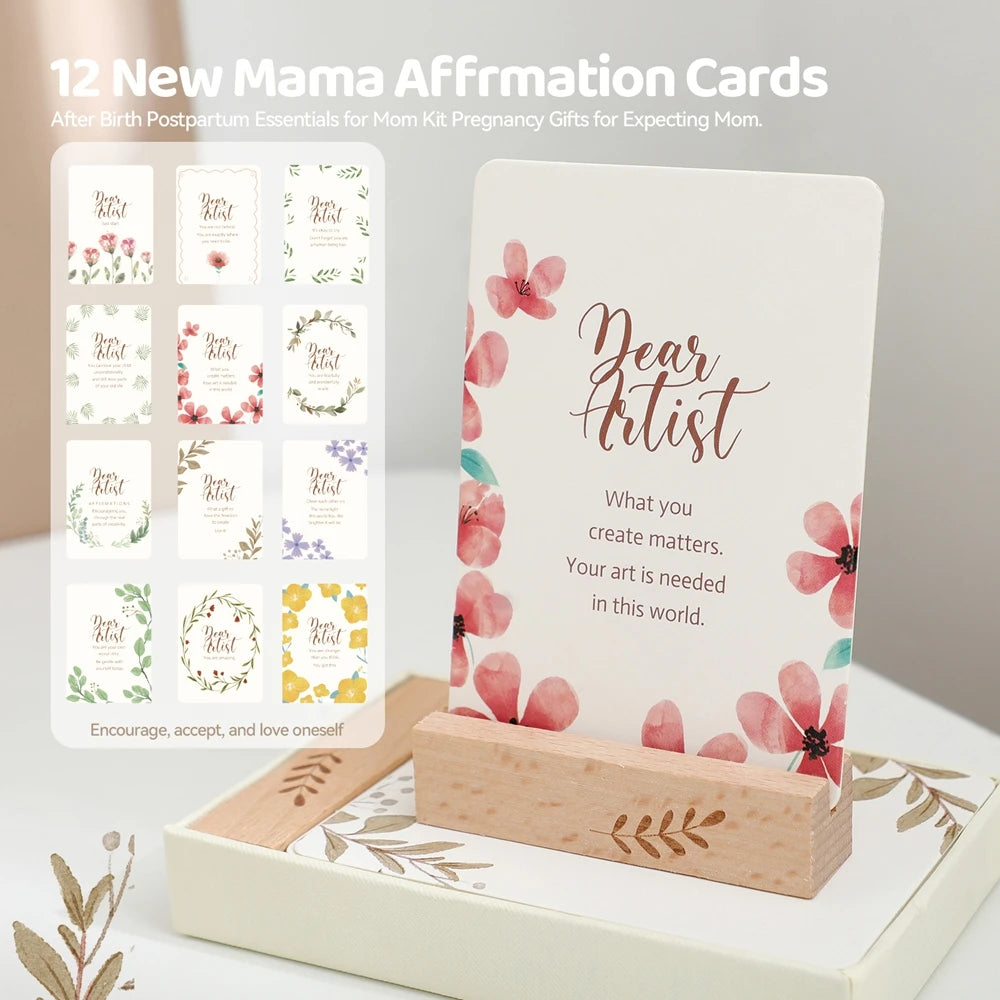 Bathing Set for Newborns Montessori Cotton Towel Toothbrush Cup Socks Rattle Toy Growth Milestone Gift box Photography props