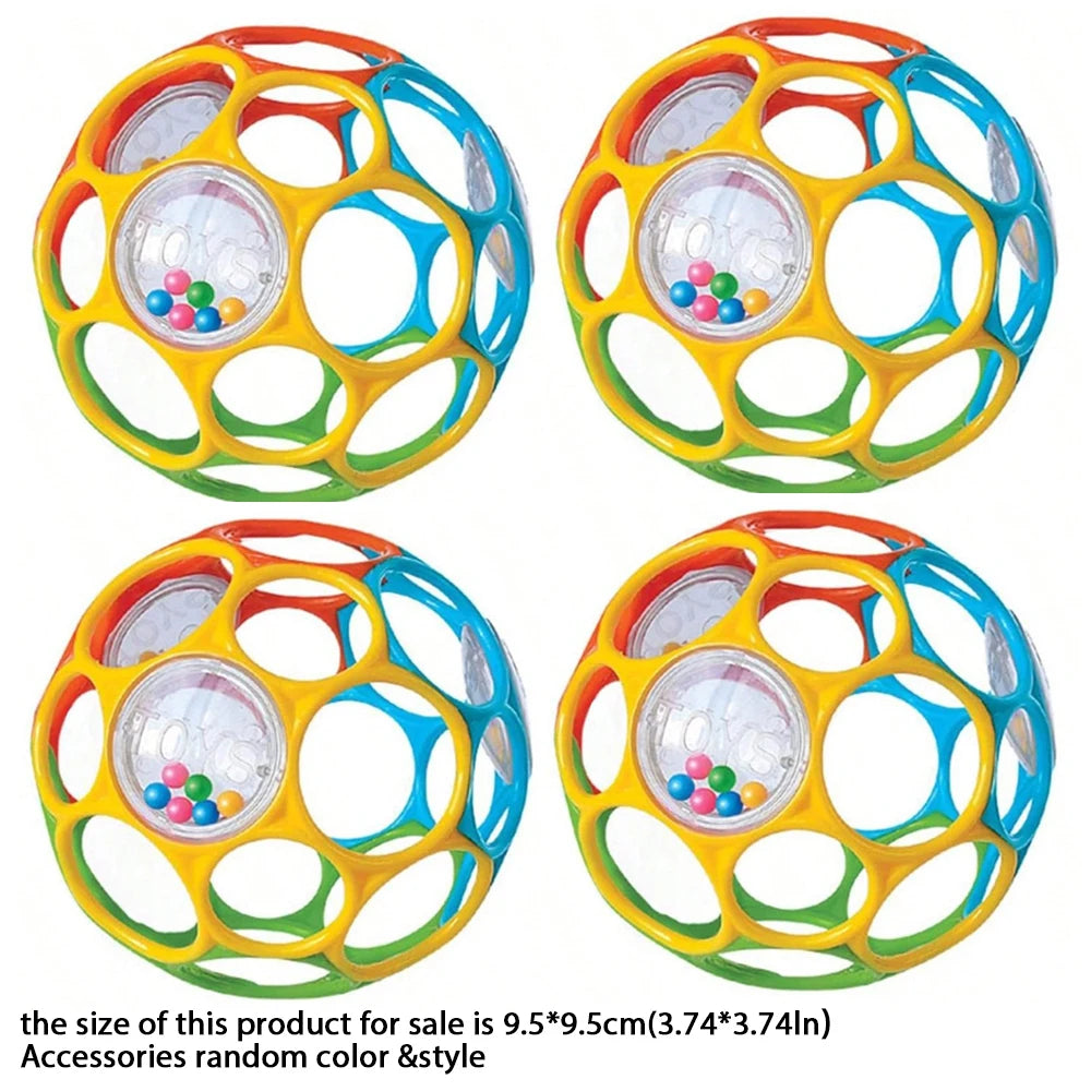 Vibrant Oball Sensory Rattle Toy