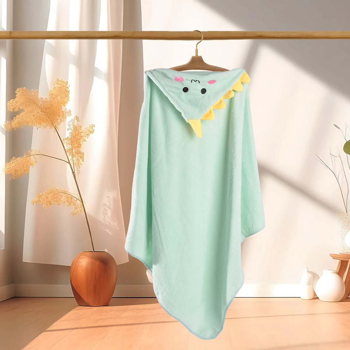 Adorable Animal-Themed Baby Hooded Bath Towels