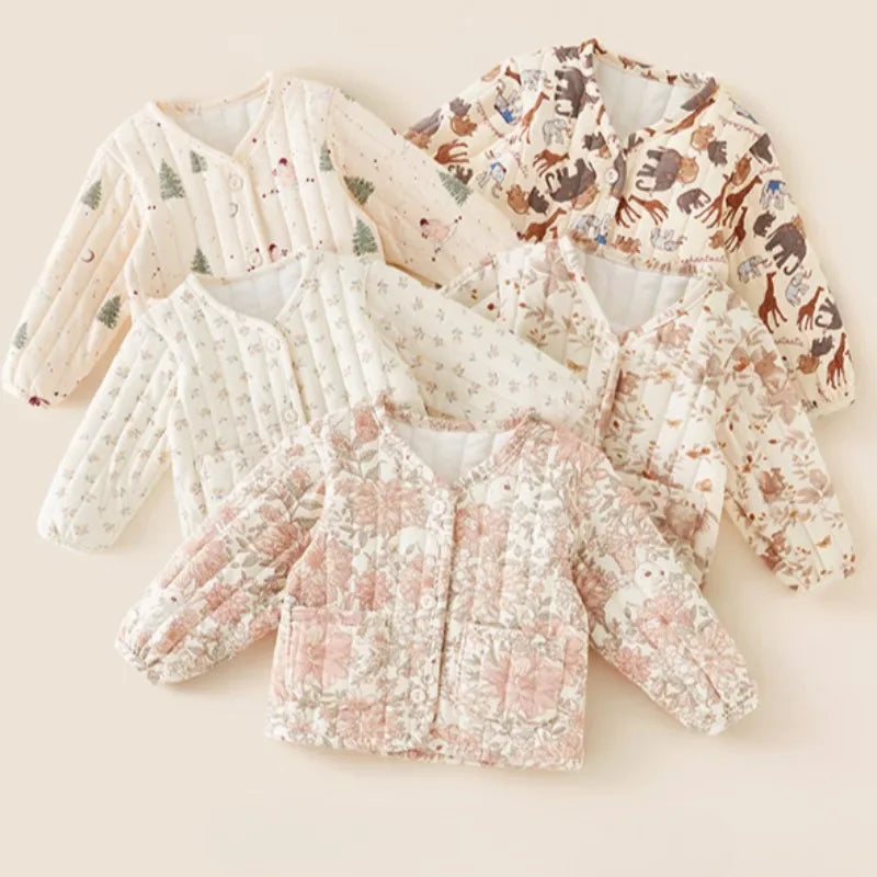 Cozy Quilted Baby Jackets - Stylish Warmth for Little Ones!