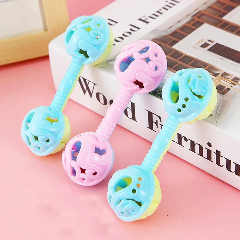 Colorful Baby Rattle & Teething Toy Set
