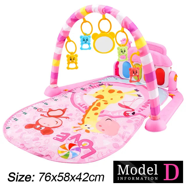 Portable Baby Activity Play Mat & Gym
