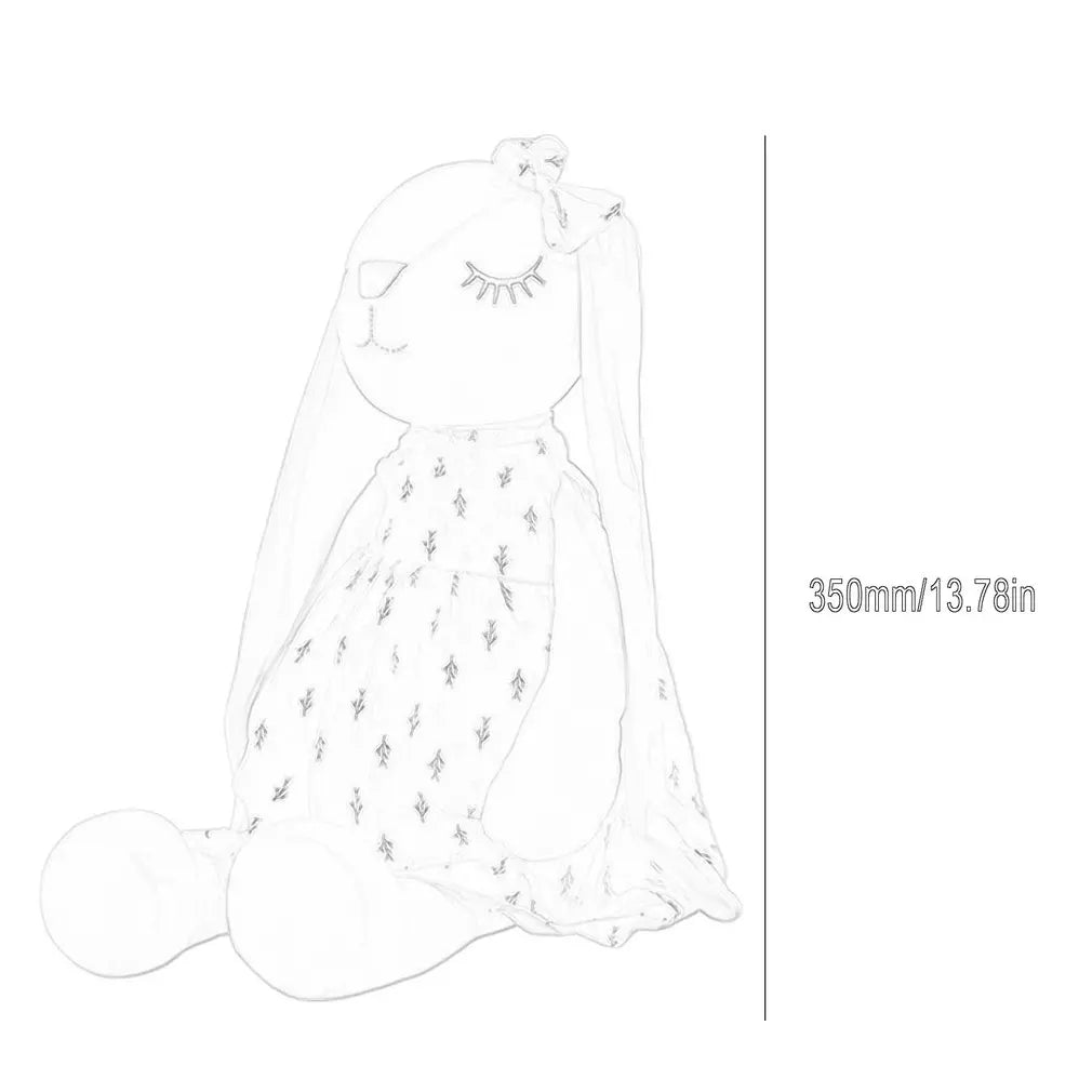 Cute as can Be 14 inch Plush Rabbit