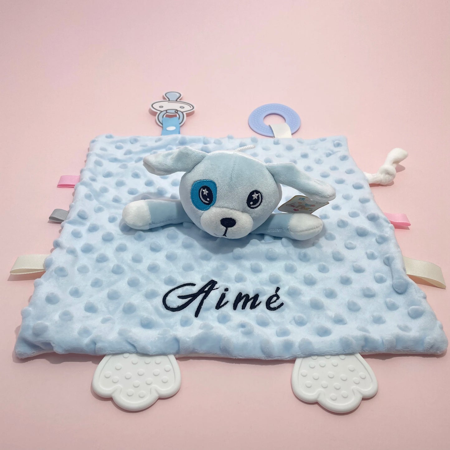Personalized Security Blanket for Girls and Boys Newborn Gifts Embroidered Baby Blanket Baby Shower Gifts 1st Birthday Gift