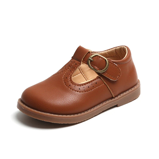 JClassic Leather T-Strap Mary Jane Styled Shoes for Girls
