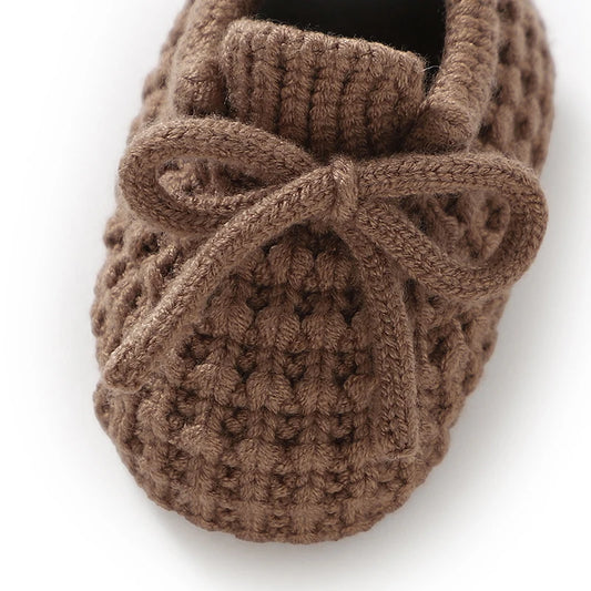 Soft Knitted Baby Booties in Selective Colors