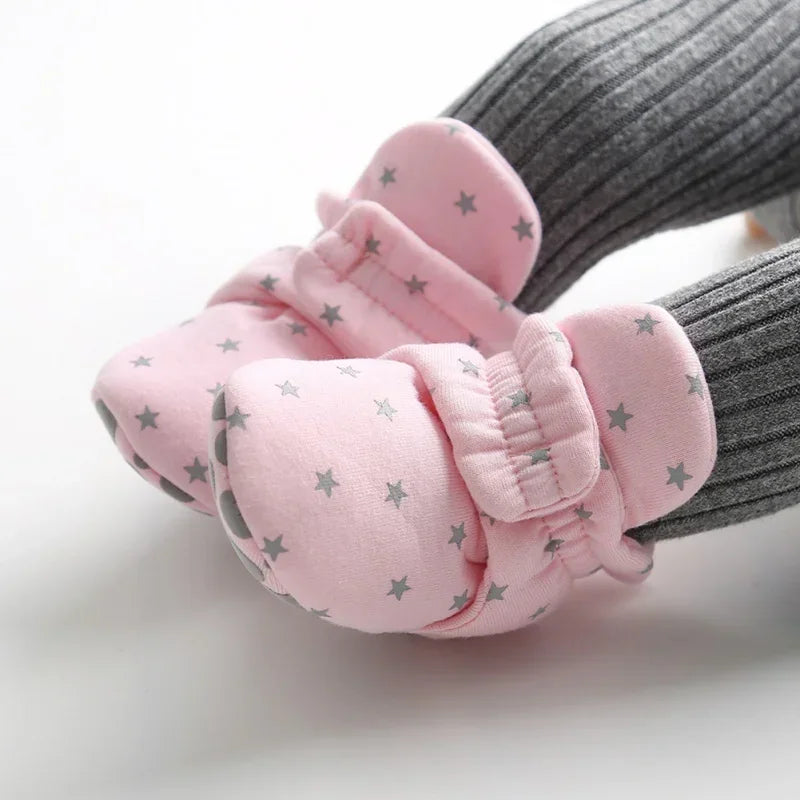 Newborn Stary Cotton Booties