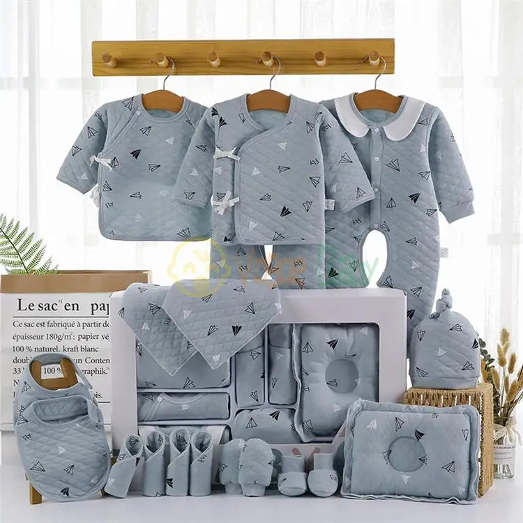 18/21pcs Newborn Clothes Baby Gift Pure Cotton Baby Set 0-6 Months Summer Autumn And Winter Kids Clothes Suit Unisex Without Box