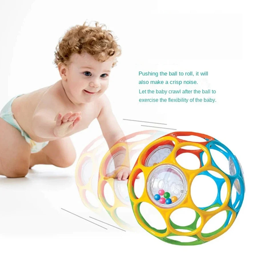 Vibrant Oball Sensory Rattle Toy