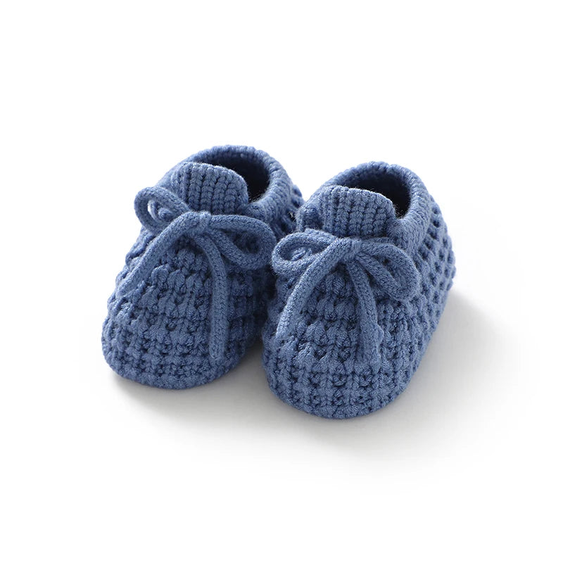 Soft Knitted Baby Booties in Selective Colors