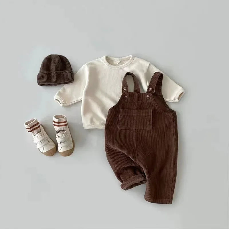 Corduroy Baby Overalls