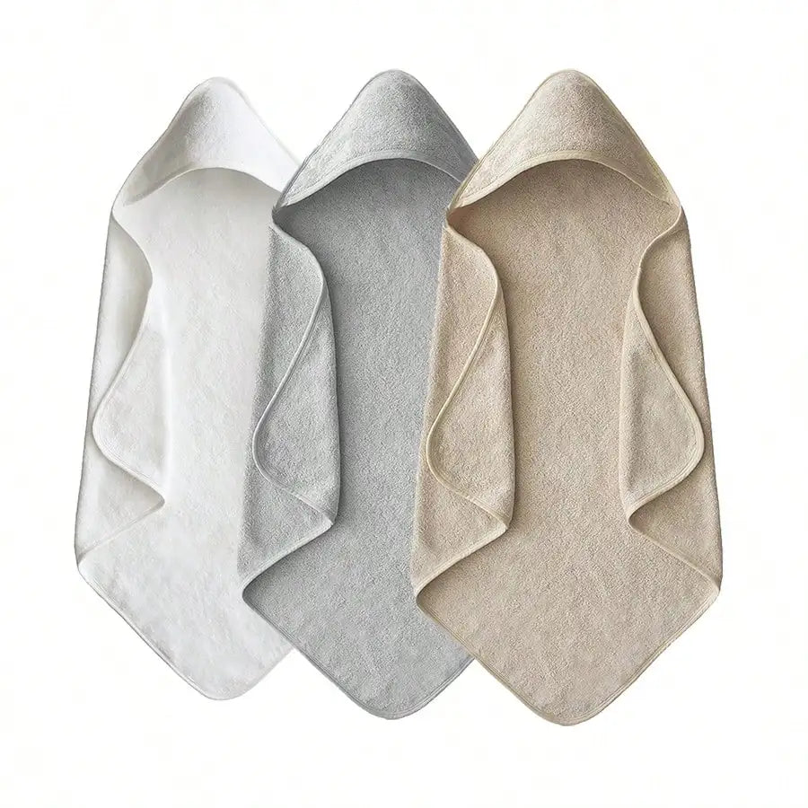 80*80cm Baby Bath Towel Toddler Bathrobe Newborn Swaddle Blankets with Hood Coral Fleece Soft Kids Bedding Item