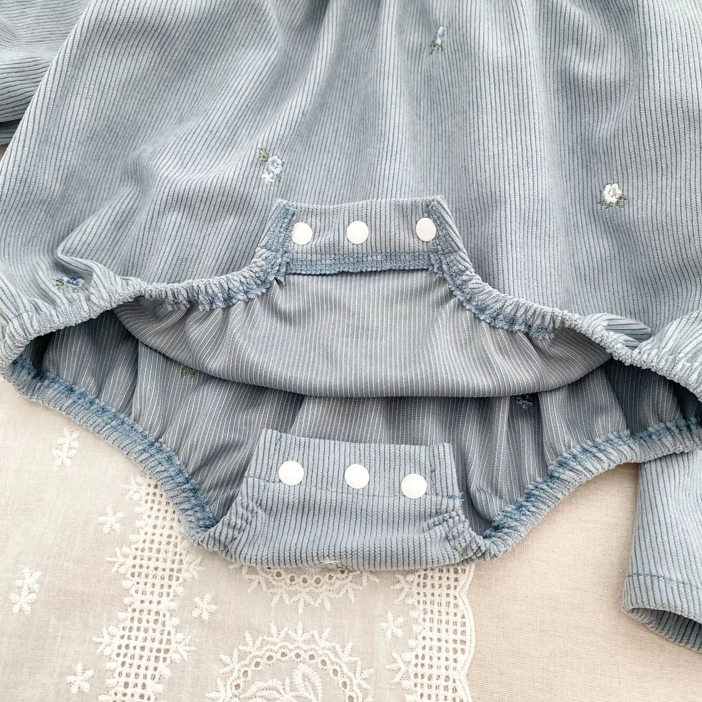 2025 New Toddler Baby Girls Romper Spring Children Clothes Ruffled Long Sleeved Cotton Baby Clothing Flower Baby Girls Jumpsuit