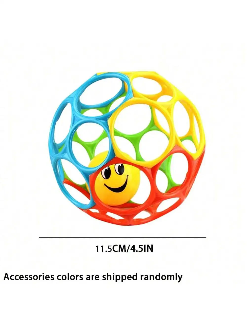 Vibrant Oball Sensory Rattle Toy