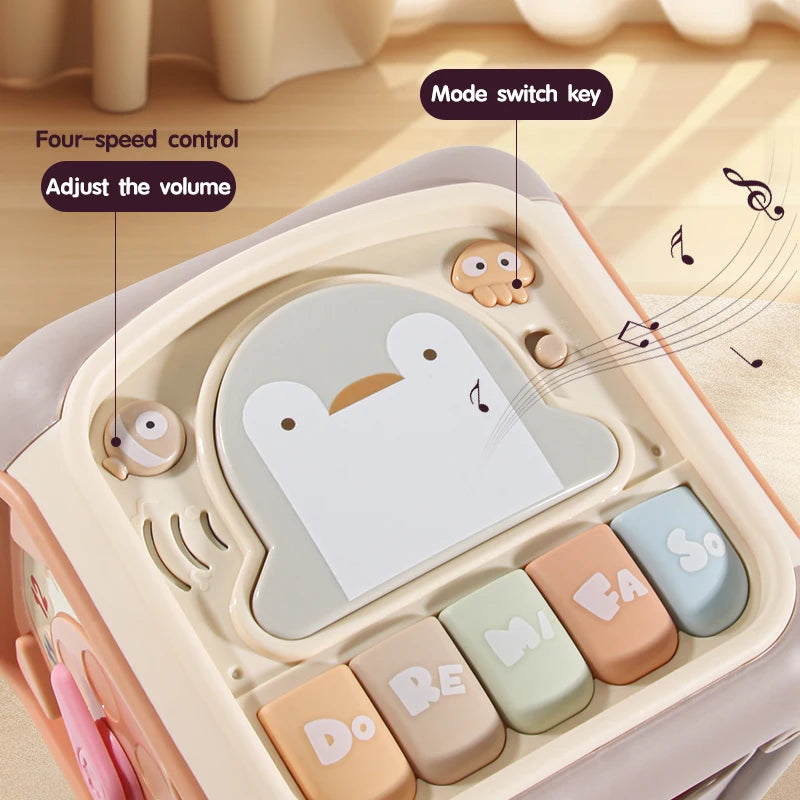 Multifunctional Musical Activity Cube for Babies & Toddlers