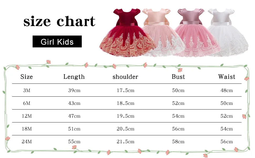 Baby Formal Lace Dress With Bow And Headband