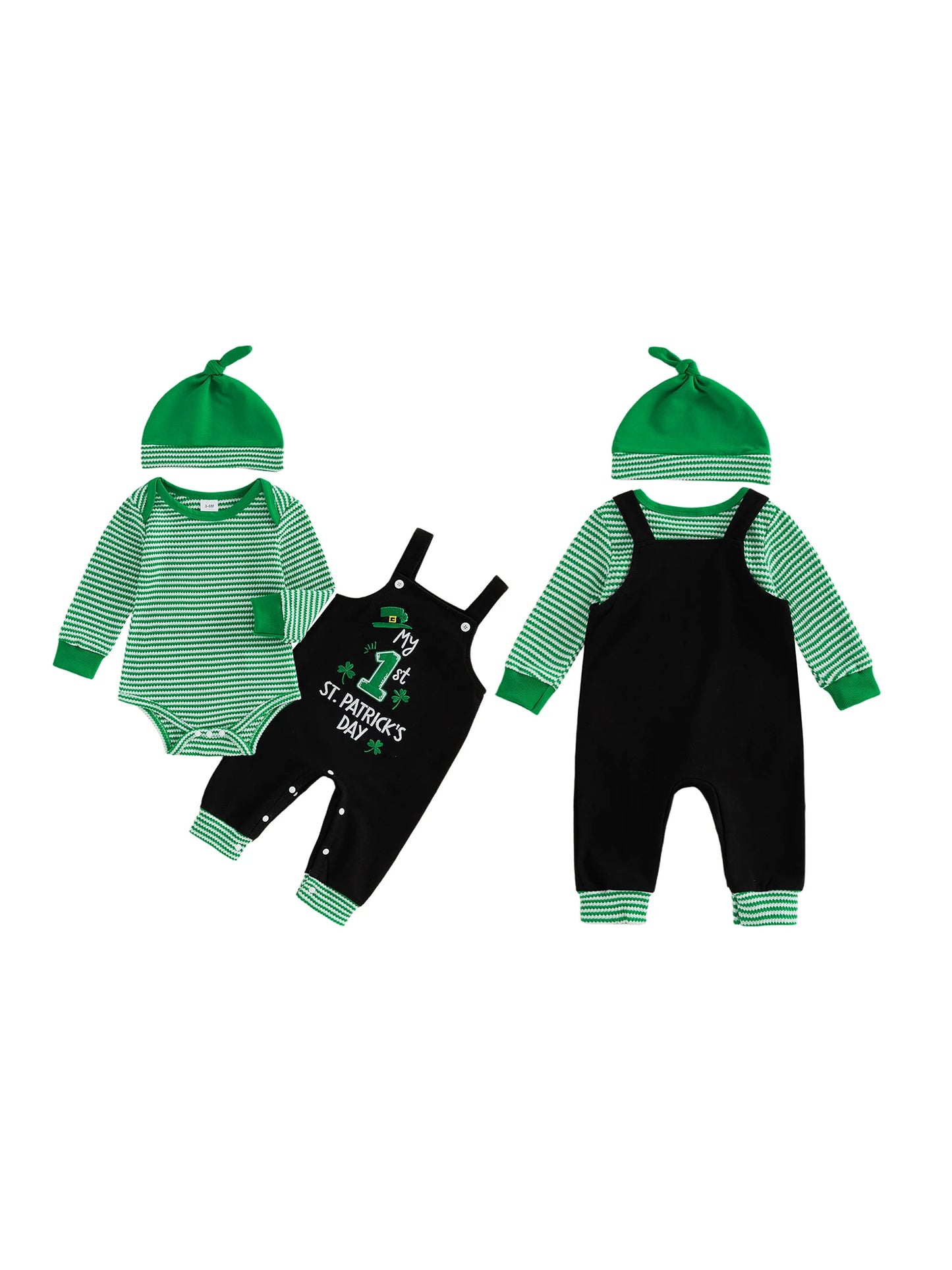 St. Patrick’s Day First Outfit Three Piece Set