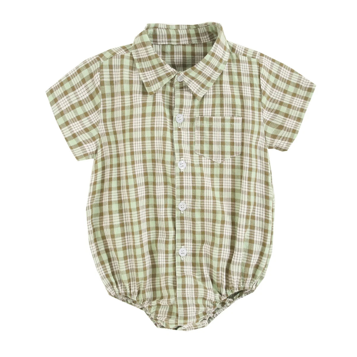 Classic Baby Button-Up Romper