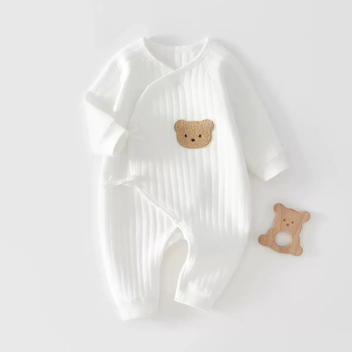 Cozy Ribbed Baby Romper