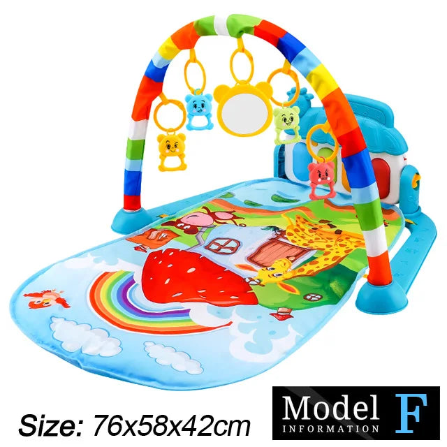 Portable Baby Activity Play Mat & Gym