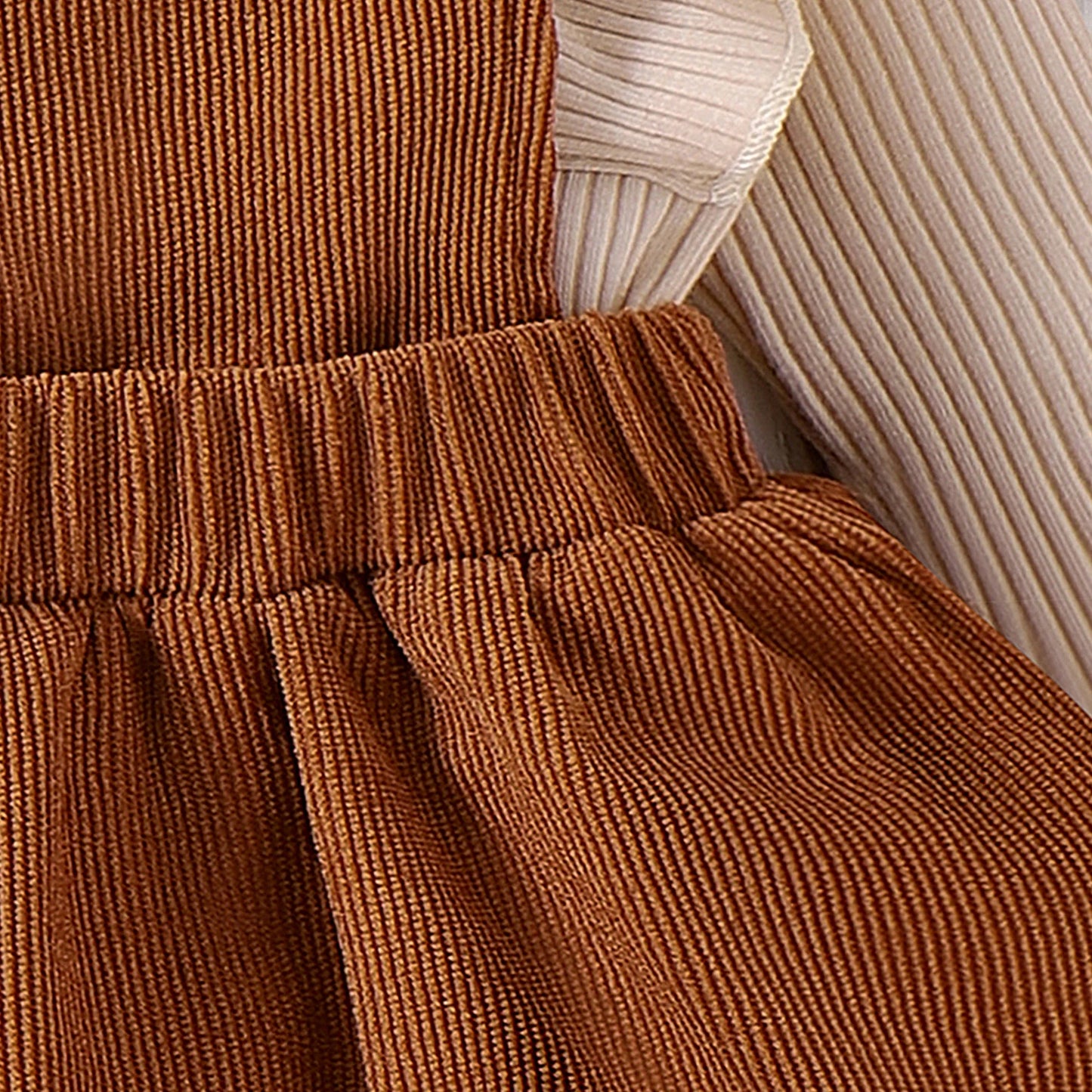 2 PCS Girls Long-Sleeved Jumper with Onsie