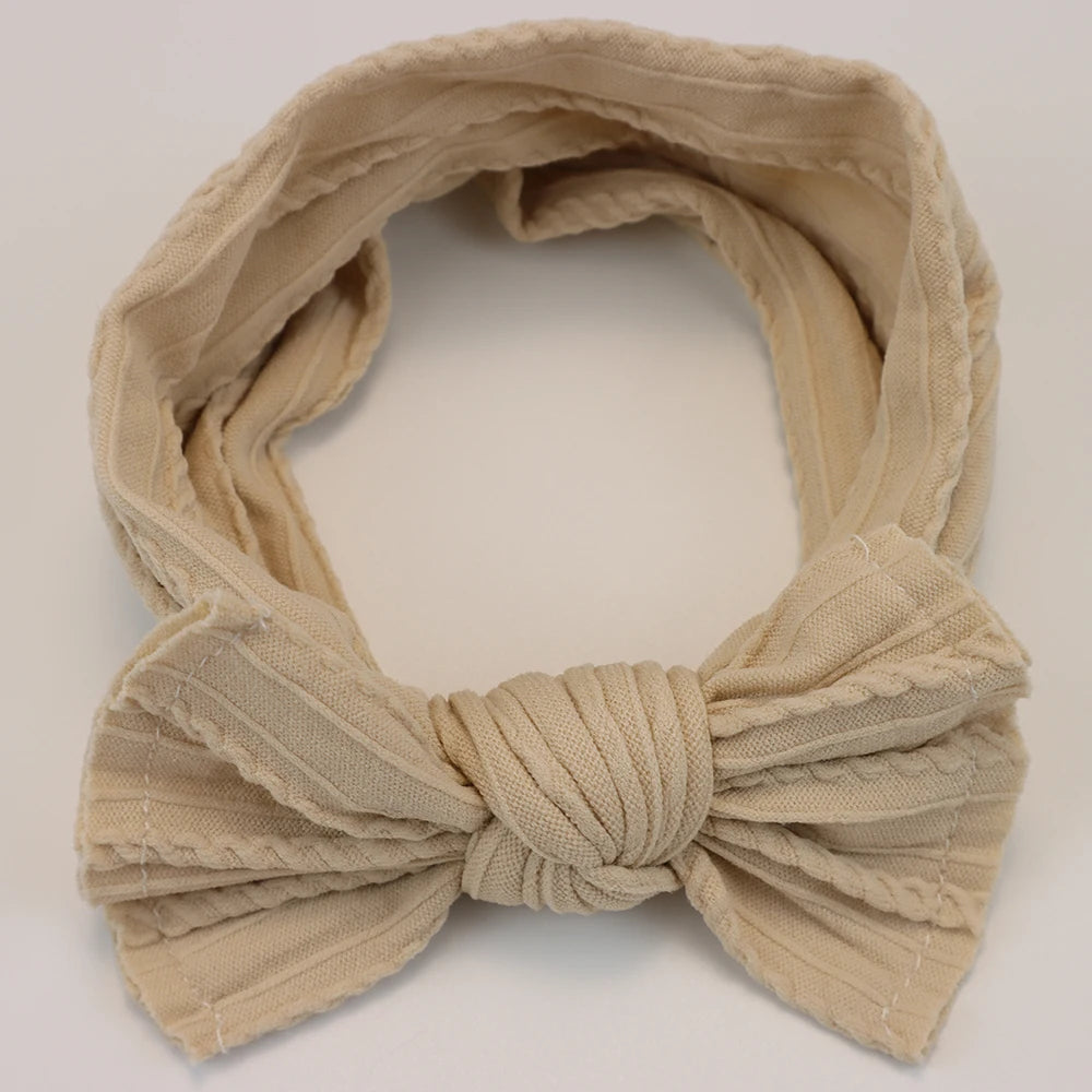 Pastel Fabric Baby Headband 3 pcs Set