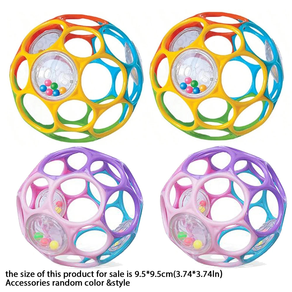 Vibrant Oball Sensory Rattle Toy