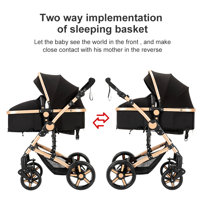 Premium "Magic ZG" Convertible Lightweight Baby Stroller